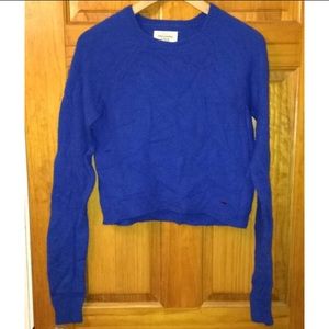 Abercrombie cropped sweater